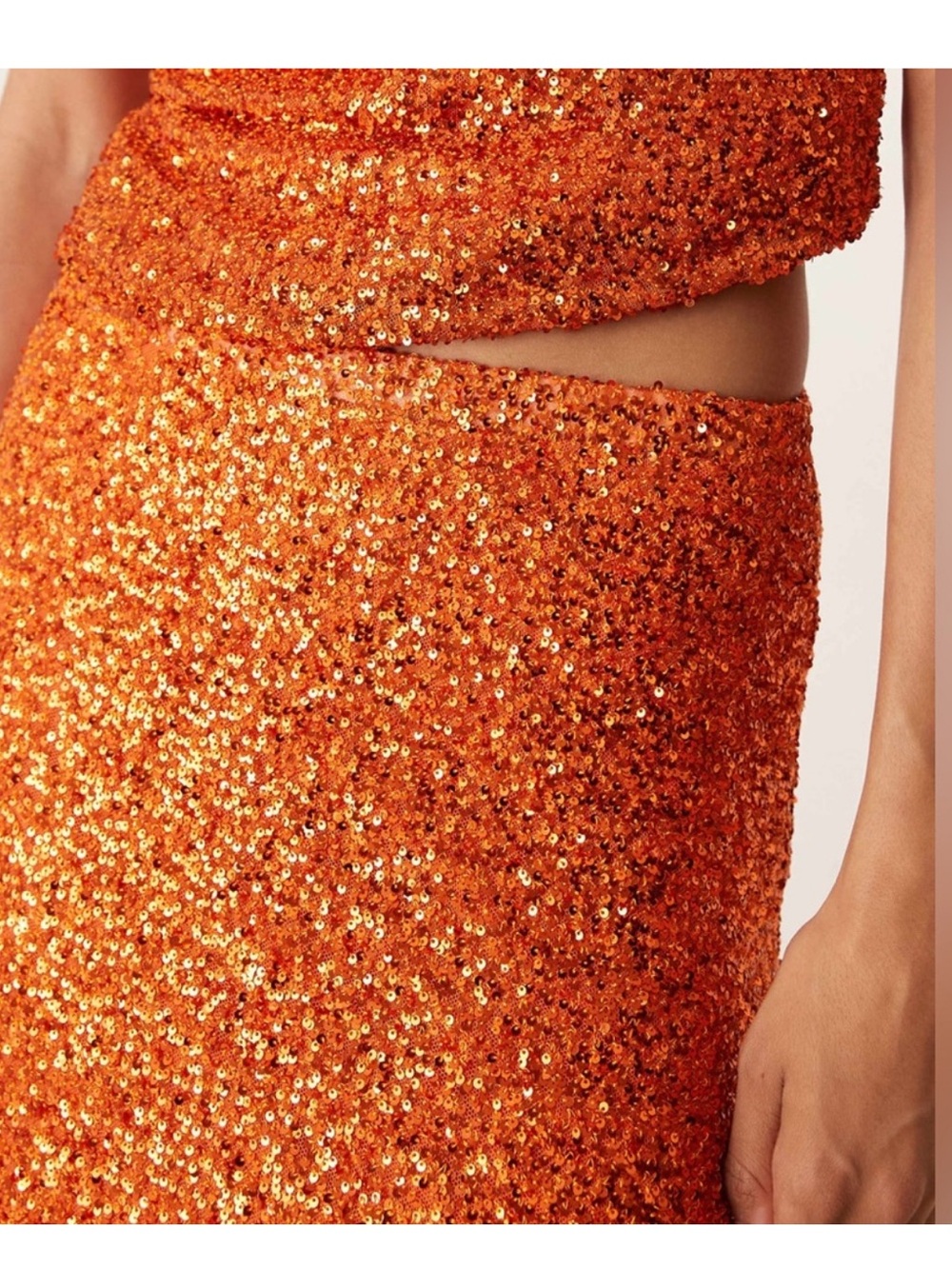 NWT Never Fully Dressed Orange
Sequin Dorris Skirt - Picture 11 of 15
